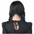 Dark Braids Spooky Goth Girl Black Womens Wig