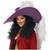 Captain Pirate Storybook Villain Curls Adult Unisex Wig