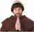 Medieval Monk Religious Brown Mens Wig Medieval Monk Religious Brown Mens Wig