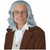 Benjamin Franklin Colonial Grey Mens Wig