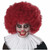 Clown Jumbo Afro Red Adult Unisex Wig