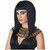 Angular Egyptian Cleopatra Black Bob Womens Wig