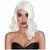 Hollywood Glamour 30s 40s Platinum Blonde Womens Wig