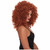 Big Volume Curls 80s Retro Red Women Wig