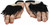Chimpanzee Animal Brown Latex Realistic Mens Foot Covers Feet