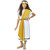 Basic Toga Yellow & Black Shawls Unisex Child Costume
