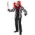 Demented Clown Horror Mens Costume Plus