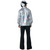 70s Disco Silver Mirrorball Mens Costume Shirt & Hat Set