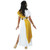 Goddess Toga Yellow & Purple Shawls Womens Costume