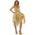70s Disco Dress Gold Mirrorball Womens Costume