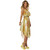 70s Disco Dress Gold Mirrorball Womens Costume