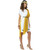 Basic Toga Yellow & Black Shawls Unisex Mens Costum