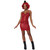 Red Queen Cosplay Dark Hearts Womens Costume
