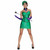 The Riddler Batman Supervillain Women Costume XS