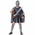 Gladiator Roman Warrior Soldier Medieval Spartan Boys Costume Mask & Sword