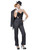 Ms Mobster Mafia 1920s Gangster Mob Boss Chicago Criminal Womens Costume
