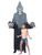 Towering Terror Grim Reaper Giant Skeleton Halloween Decoration Mens Costume