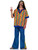 Far Out 1970s 60s Psychedelic Hippie Hippy Retro Groovy Men Costume STD