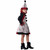 Clever Clown Vintage Horror Joker Evil Jester Scary Halloween Girls Costume