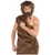 Viking Raider Medieval Norse Warrior Barbarian Men Costume Brown Beard Moustache