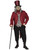 Freak Show Ringmaster Circus Killer Horror Halloween Adult Mens Costume Plus