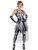 Skeleton Bones Day of The Dead Mexican Halloween Women Costume