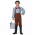 Pioneer Boy Victorian Pilgrim American Frontier Olden Day Child Boys Costume