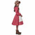 Frontier Settler Girl Pioneer Prairie Colonial Victorian Child Girls Costume