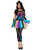 Funky Punky Bones Skeletons 1980s Disco Day of the Dead Women Costume