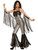 Disco Queen Silver Jumpsuit 1960s 1970s Retro Dress Up Adult Womens Costume