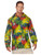 60’s Tie Dye 1960s 1970s Hippie Retro Groovy Mens Costume Long Sleeves Shirt