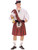 Big Shot Scot Scottish Highlander Scotsman Tartan Kilt Adult Mens Costume OS