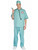 Surgeon Scrubs Surgical Doctor Hospital Medical Role Play Dress Up Mens Costume