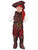 High Sea Buccaneer Pirate of Caribbean Captain Toddler Boys Costume