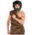 Viking Raider Medieval Norse Warrior Barbarian Men Costume Black Beard Moustache