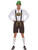 Lederhosen Classic Oktoberfest Alpine German Bavarian Mens Costume Plus 2XL