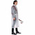 Yuppie Psycho Killer Translucent Raincoat Blood Horror Halloween Mens Costume