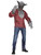 Werewolf Wolf Man Grey Wolf Halloween Men Costume One Size