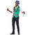 Mardi Gras Parade Festival Fat Tuesday Party Vest Bow Tie Mens Costume Kit