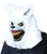 White Lycan Werewolf Ani-Motion Mask deluxe Overhead Mask