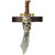 Pirate Buccaneer Caribbean Adult Mens Costume Skull Sword with Skull Sheath