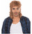 Brown Mullet Curly 1970s 1980s Bogan Redneck Men Costume Wig