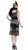 Jazz Baby Flapper 20s Black Sequin Women Costume