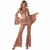 Discolicious Disco 70s 60s Retro Hippie Psychedelic Adult Womens Costume