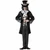 Dark Mad Hatter Wonka Alice In Wonderland Men Costume