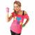 1980s Disco I Love The 80s Retro Pink Adult Womens Costume Top T-Shirt Shirt
