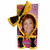 Emma The Wiggles Yellow Book Week Toddler Girls Costume Shoe Bows & Headband