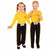 Emma Deluxe The Wiggles Yellow Child Unisex Boys Girls Costume Top & Pants 3-5