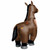 Mr Horsey Inflatable Brown Horse Donkey Animal Melbourne Cup Adult Mens Costume
