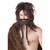 Viking Barbarian Dwarf Brown Men Costume Wig Beard & Moustache